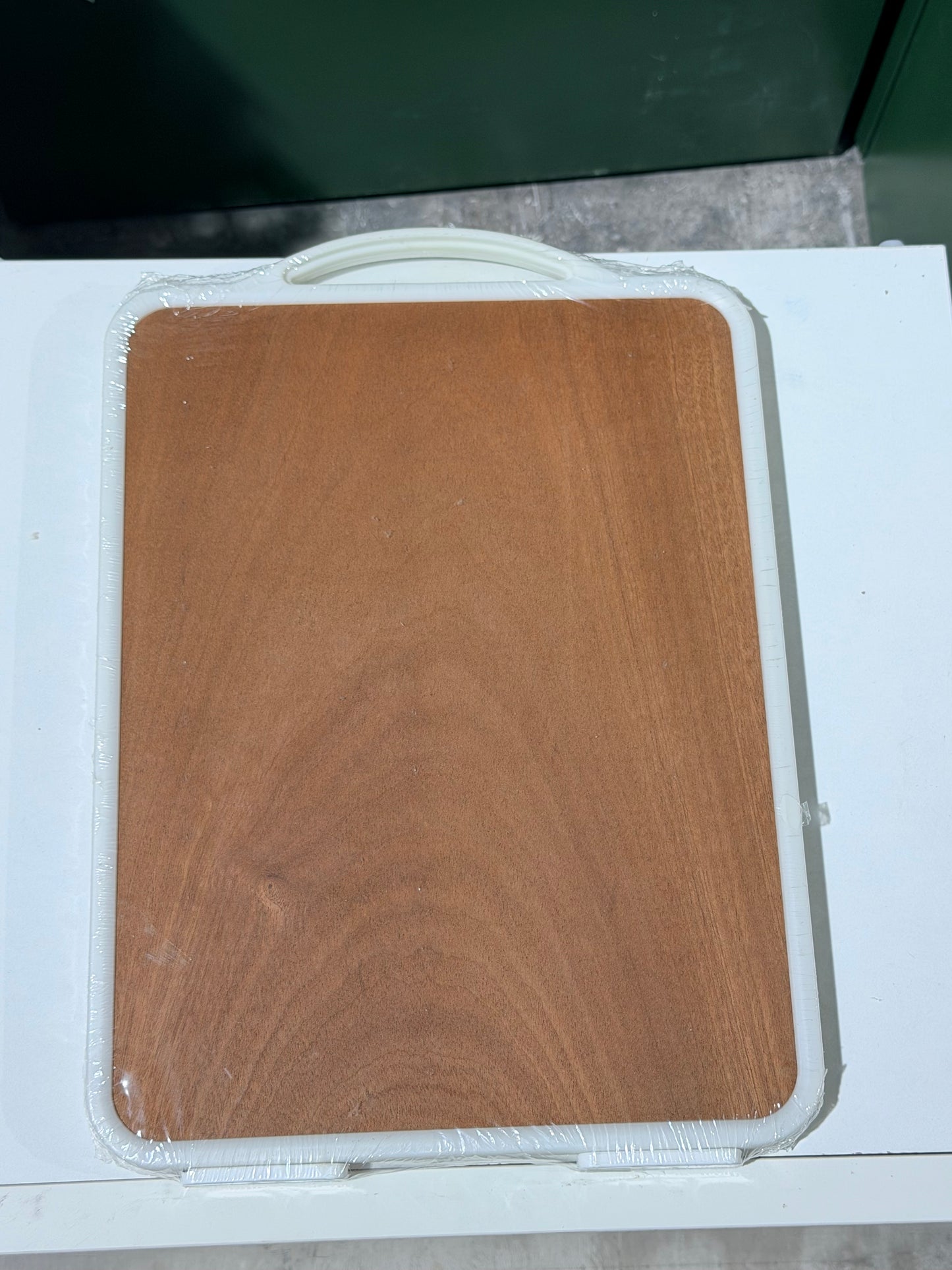 Double-Sided Anti-Mold Cutting Board with Ebony Wood Grain & Antibacterial PP 乌檀木纹+抗菌PP双面防霉菜板