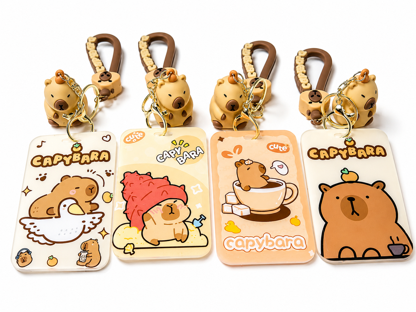 Cute Student ID Card Holder with Lanyard（3） 可爱学生证挂绳卡套（3）