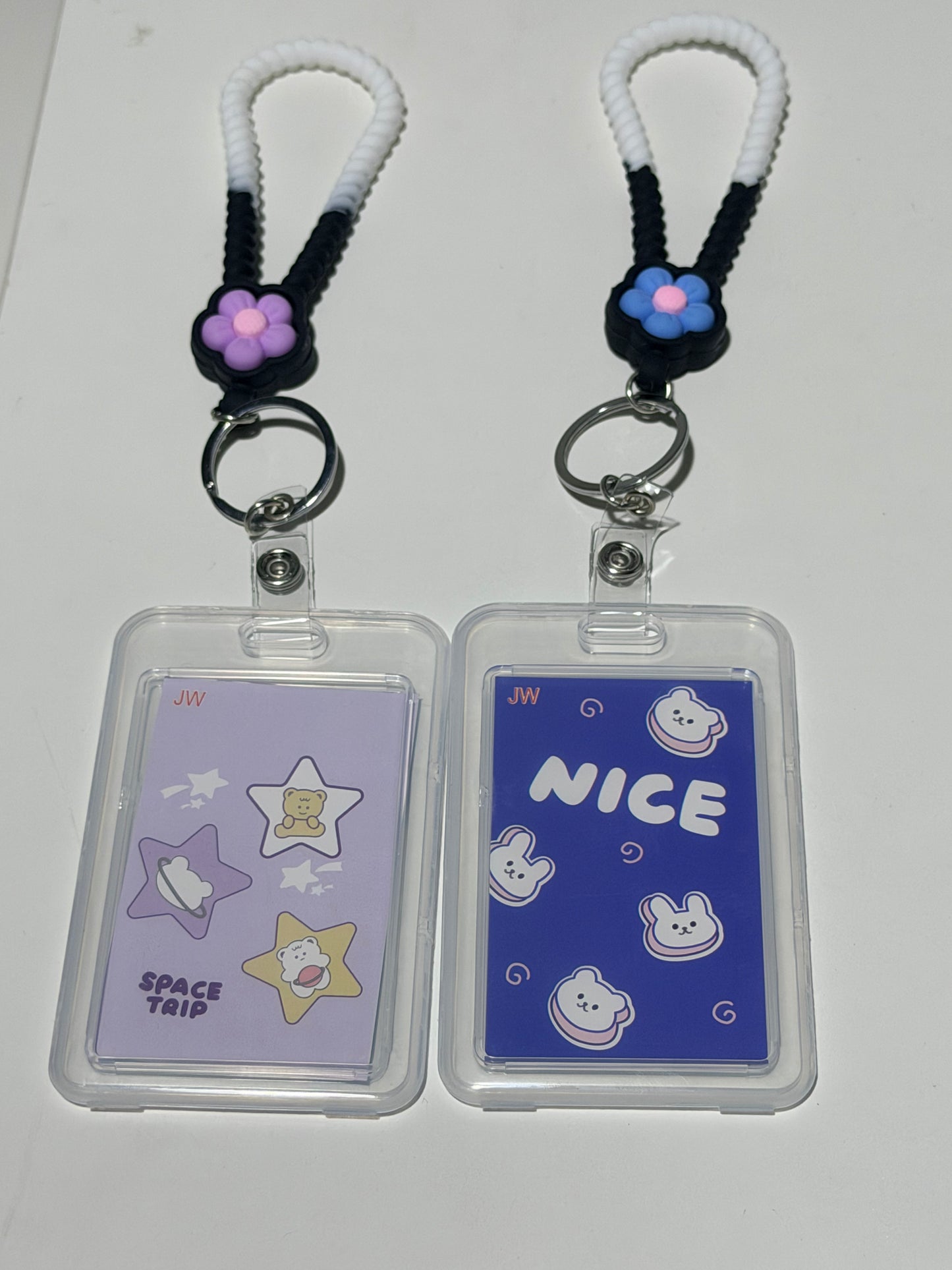 Cute Student ID Card Holder with Lanyard（1） 可爱学生证挂绳卡套（1）
