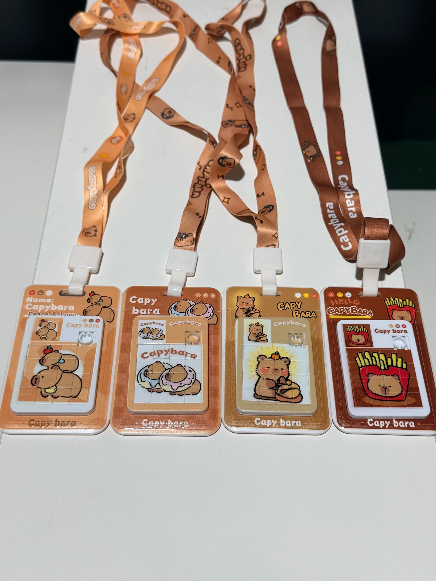 Cute Student ID Card Holder with Lanyard（2） 可爱学生证挂绳卡套（2）