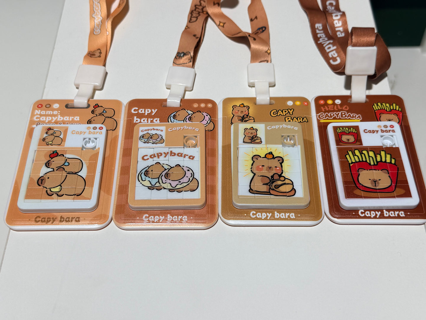 Cute Student ID Card Holder with Lanyard（2） 可爱学生证挂绳卡套（2）