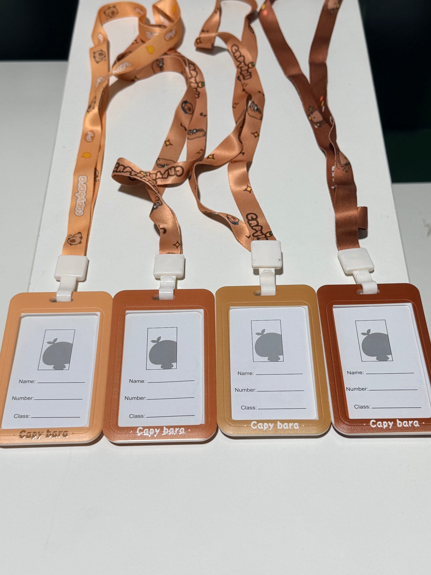 Cute Student ID Card Holder with Lanyard（2） 可爱学生证挂绳卡套（2）