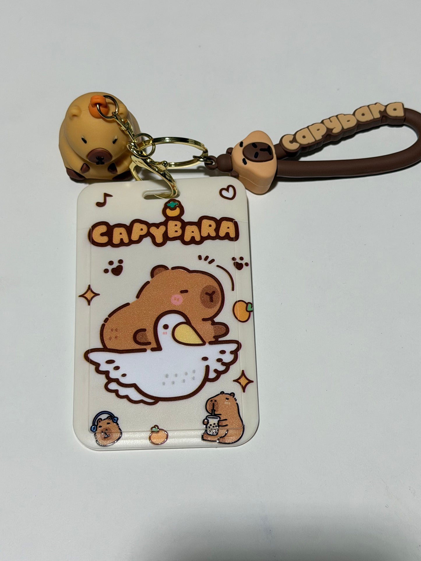 Cute Student ID Card Holder with Lanyard（3） 可爱学生证挂绳卡套（3）