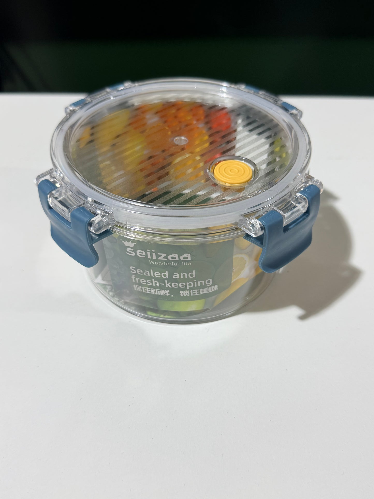 Round Airtight Food Storage Container(550ml) 圆形密封保鲜盒(550ml)