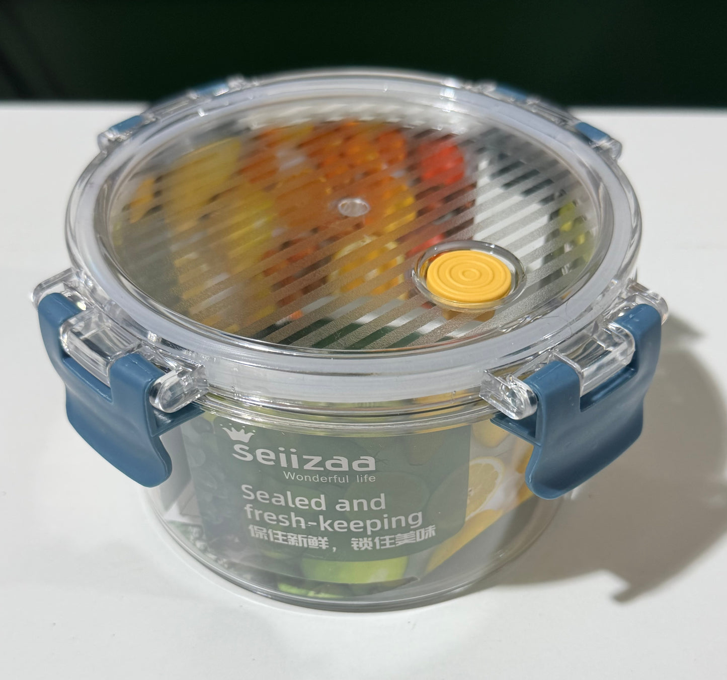 Round Airtight Food Storage Container(550ml) 圆形密封保鲜盒(550ml)