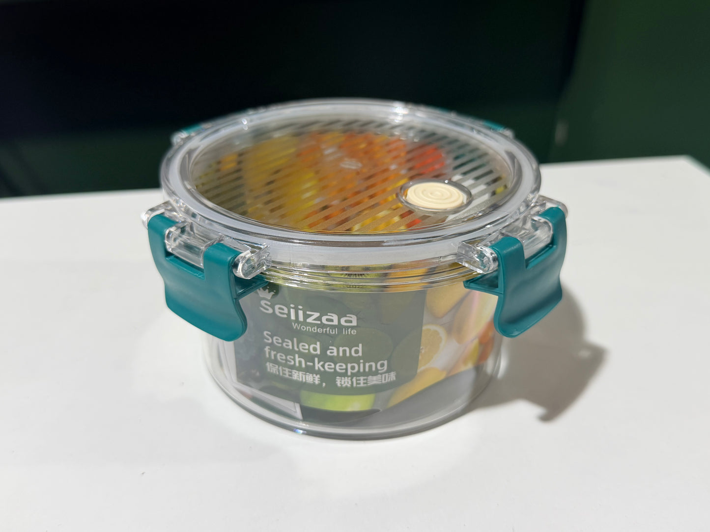 Round Airtight Food Storage Container(550ml) 圆形密封保鲜盒(550ml)