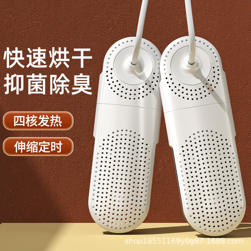 （Overseas Products）Portable Electric Shoe Dryer – Warm Air Deodorizing & Sterilizing Shoe Dryer for Home（境外商品）烘鞋器家用干鞋器暖鞋神器除臭杀菌