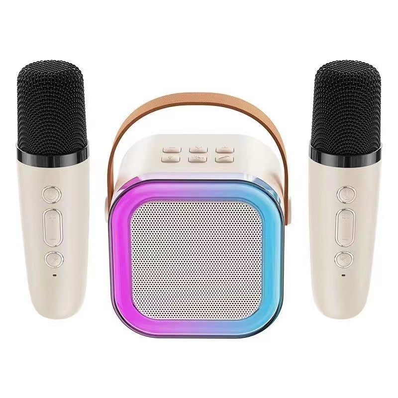 （Overseas Products）K12 Wireless Bluetooth Karaoke Speaker with Microphone for Kids（境外商品）K12麦克风蓝牙音响点歌无线KTV儿童唱K歌